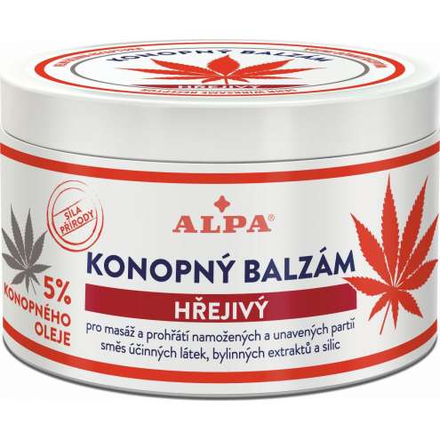 Alpa Hemp warming balm 250ml